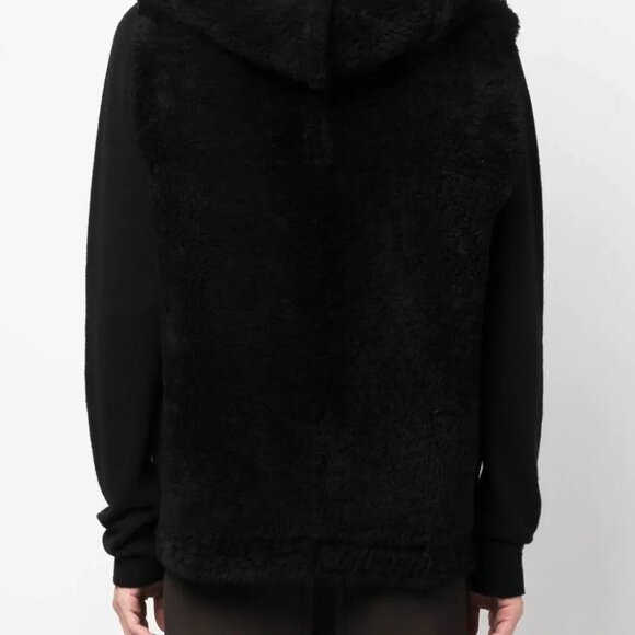 Rick Owens - EU46 GRAIL Lamb Shearling Rare Runway Gimp Vest FW22 Strobe - Picture 16 of 16